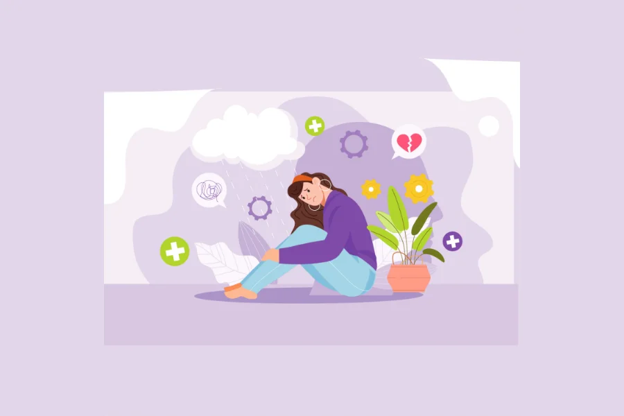 mieć trudności i zaburzenia lękowe